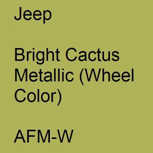 Jeep, Bright Cactus Metallic (Wheel Color), AFM-W.
